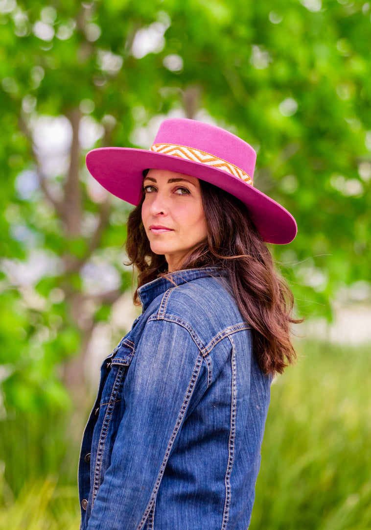 Berry Pink Spanish Hat