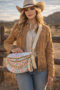 Pastel Outlaw Crescent Crossbody Sling Bag