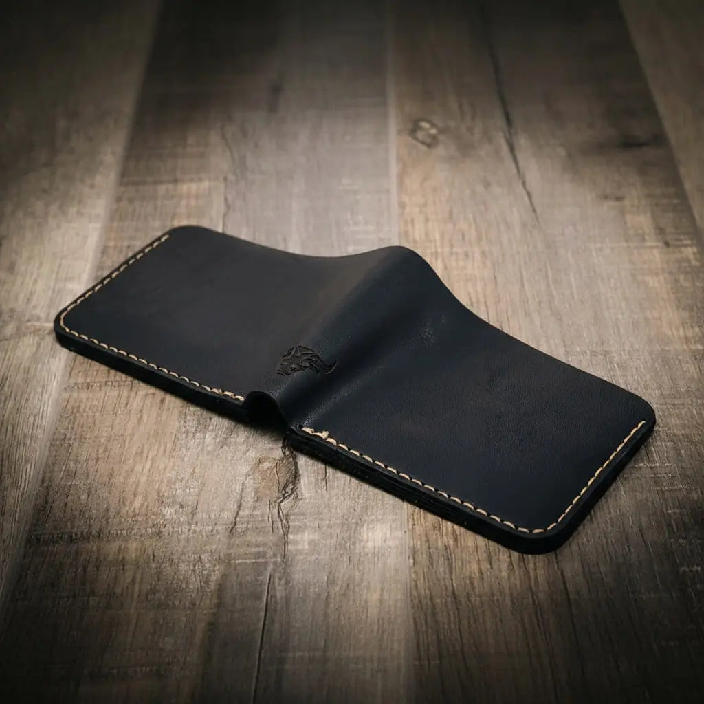 Handmade Full-Grain Leather Bifold Wallet for Men — Rio Grande Bifold Wallet