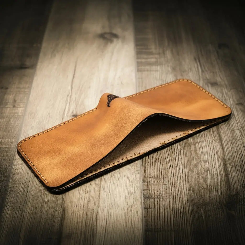 Handmade Full-Grain Leather Bifold Wallet for Men — Rio Grande Bifold Wallet