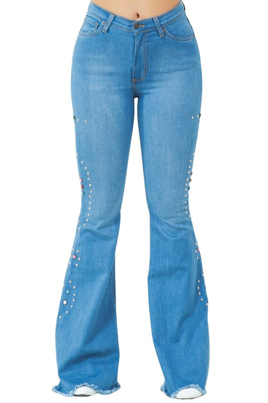 Santa Rosa Bell Bottom Jean -34” Inseam
