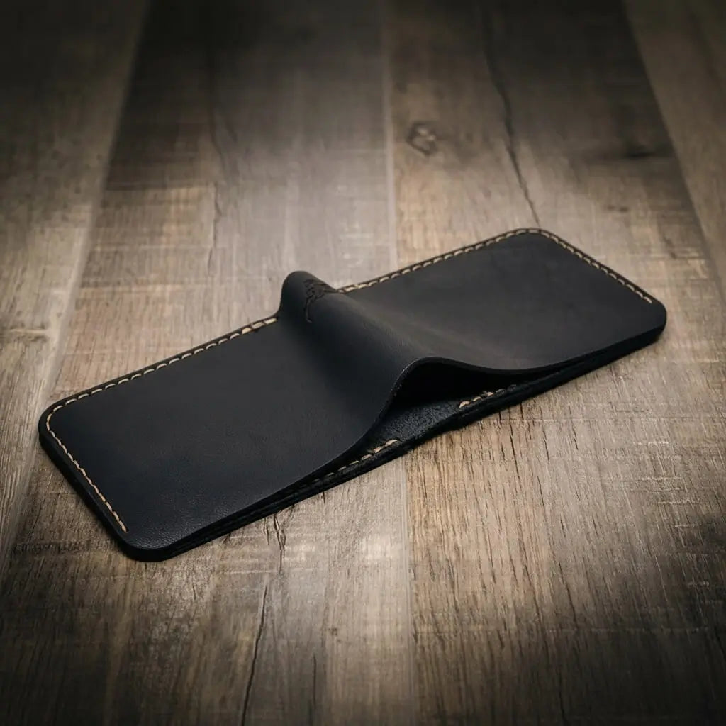Handmade Full-Grain Leather Bifold Wallet for Men — Rio Grande Bifold Wallet