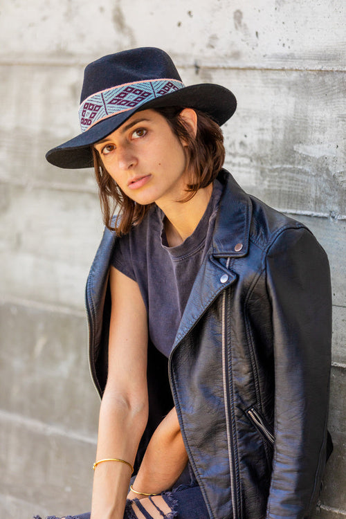 Black Fedora Hat