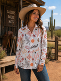 Yeehaw Howdy Cinched Back Shirt