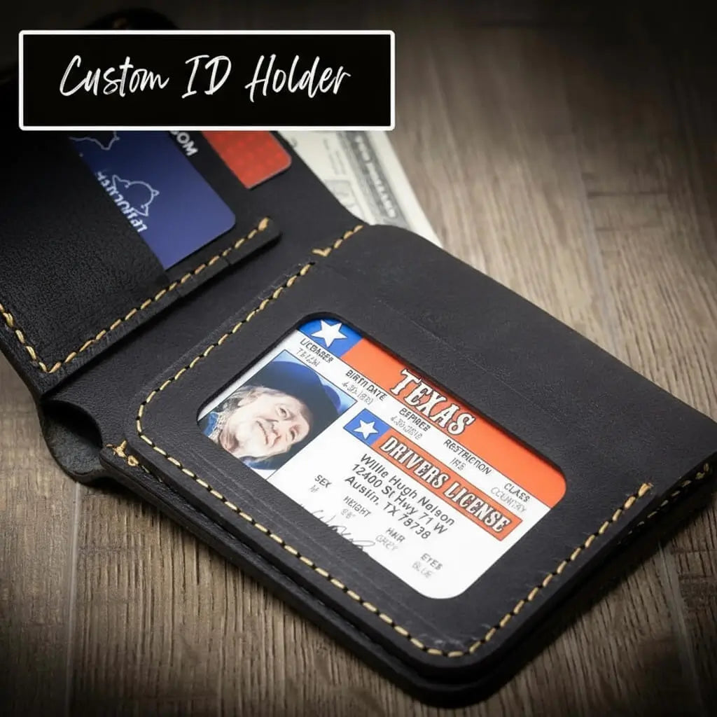Handmade Full-Grain Leather Bifold Wallet for Men — Rio Grande Bifold Wallet
