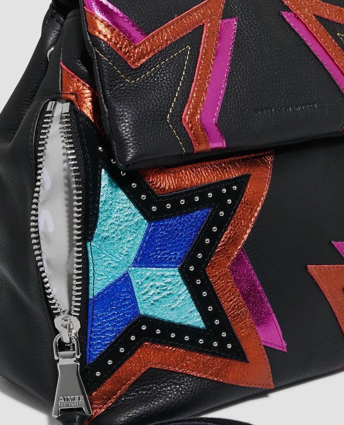 aimee kestenberg bali leather backpack Patchwork Novelty Designer Handbag For Women the Bali backpack is ready for whatever your day has in store Aimee Leather Bali Backpack