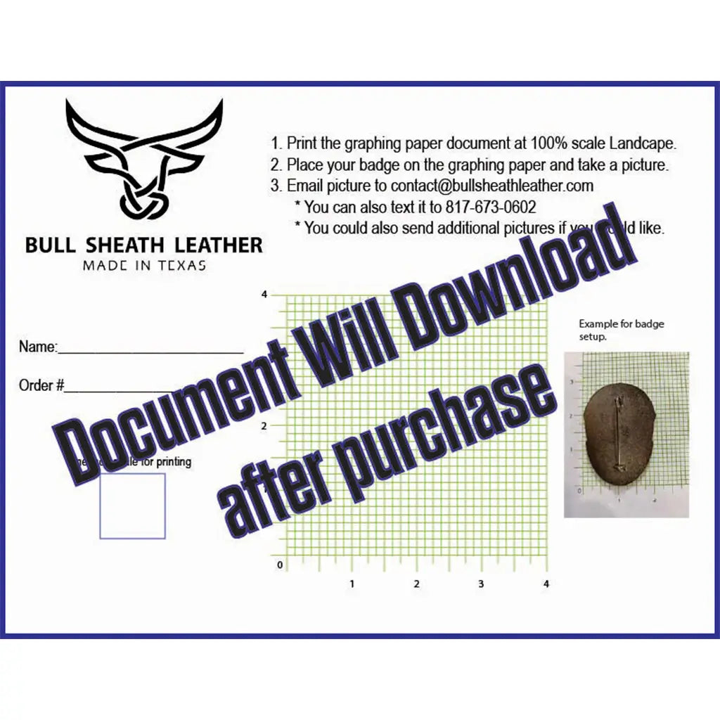 Handmade Full-Grain Leather Badge Wallet for Law Enforcement — Minimalist Badge Wallet