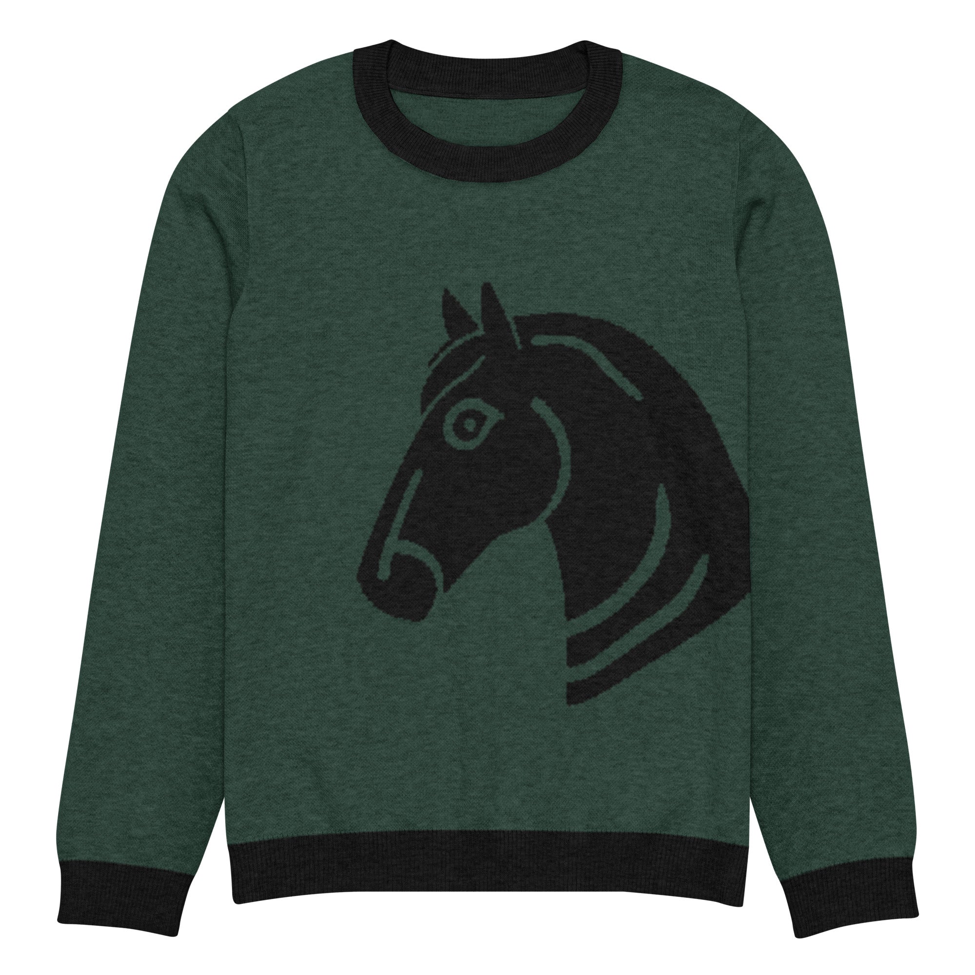 Neon Spur Heritage Horse Crew-Neck Sweater